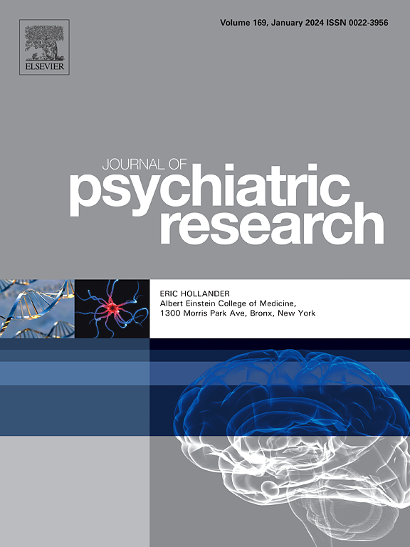Go to journal home page - Journal of Psychiatric Research
